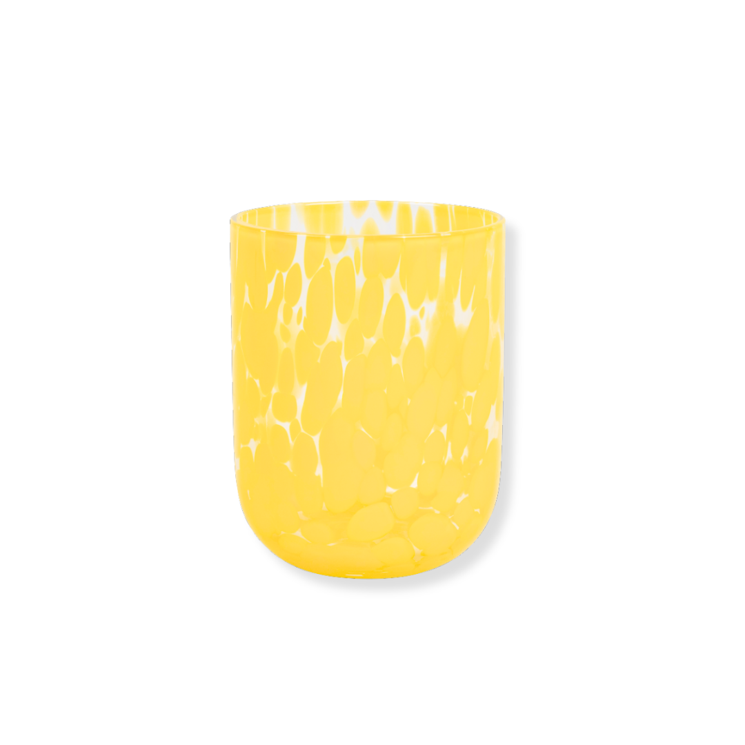 Rent: Dappled Yellow Tumbler (10cm)