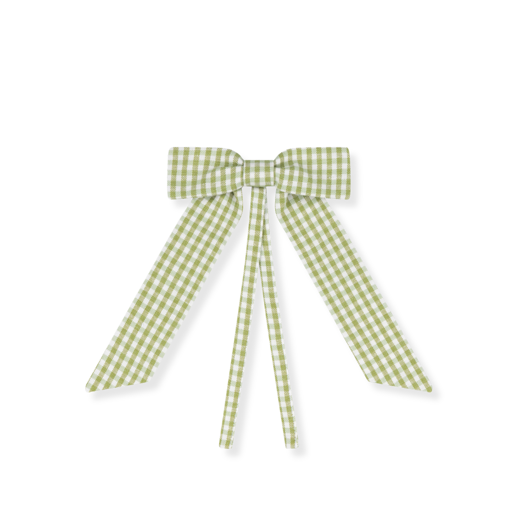 Rent: Green Checkered Napkin Bows