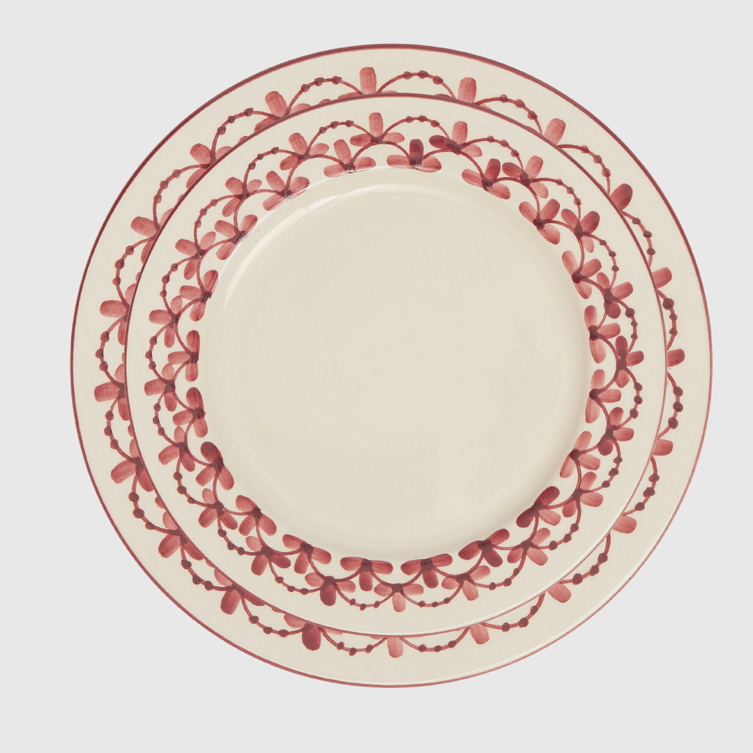 Rent: Ivy Burgundy Set From