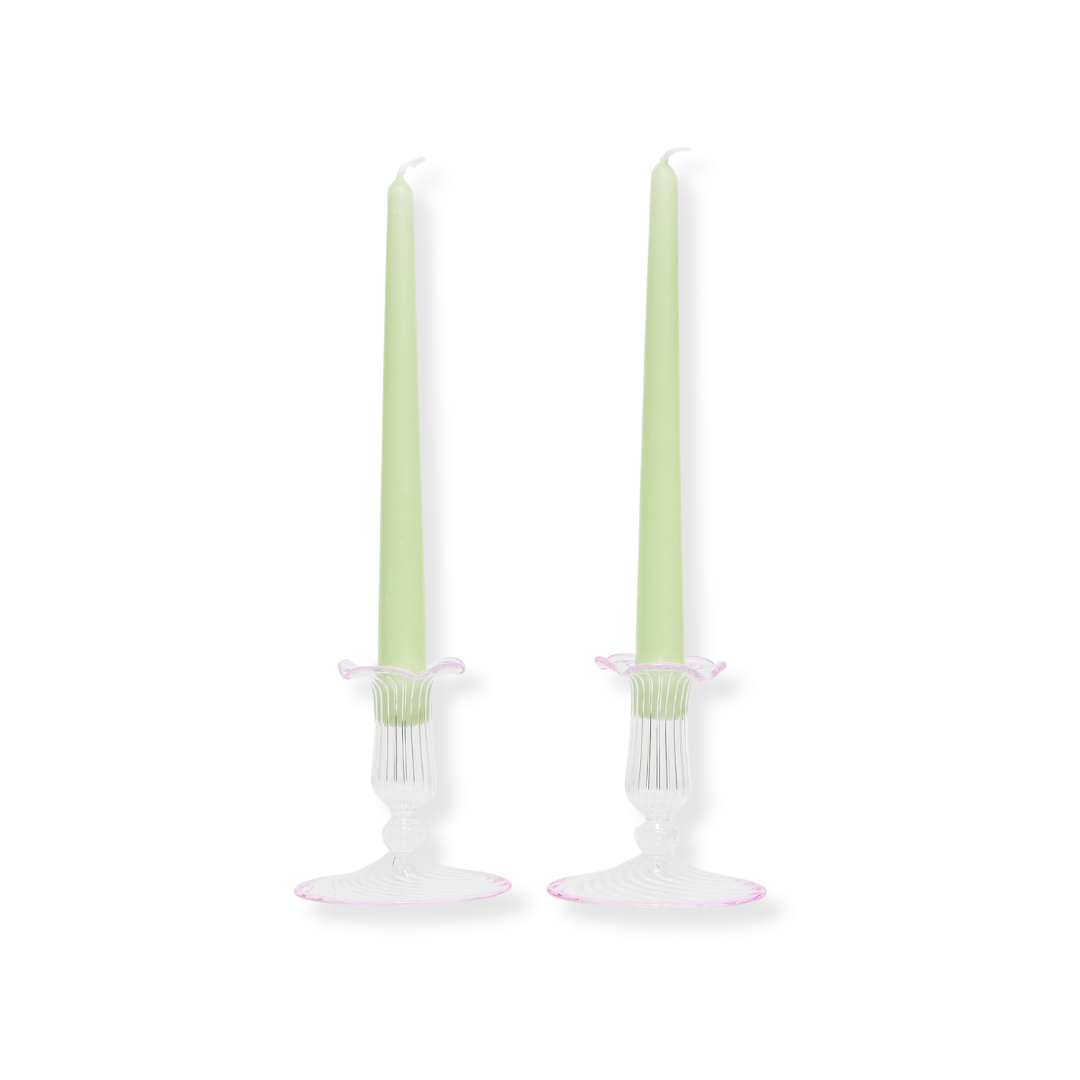 Rent: Pink Isla Candle Holder (10cm)