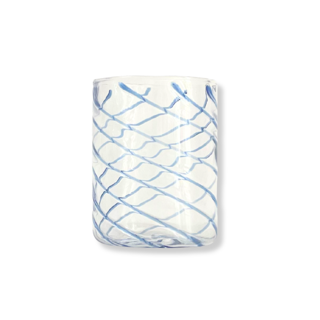 Rent: Blue Swirl Tumbler (10cm)