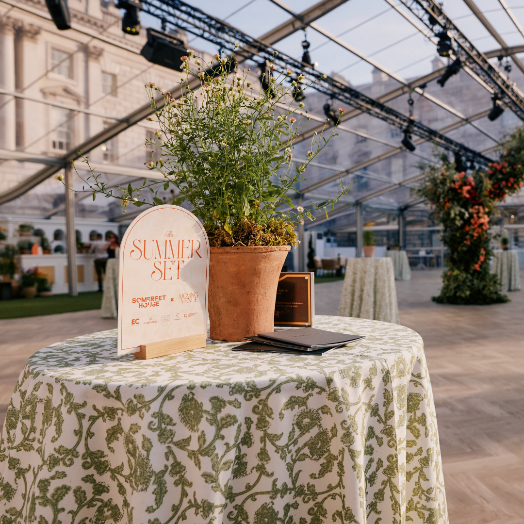 Rent: Lola Vine Poseur / Small Round Tablecloth