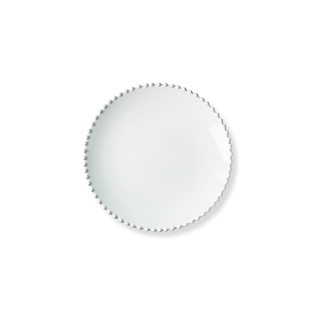 Rent: Pearl Bread Plate (16cm)