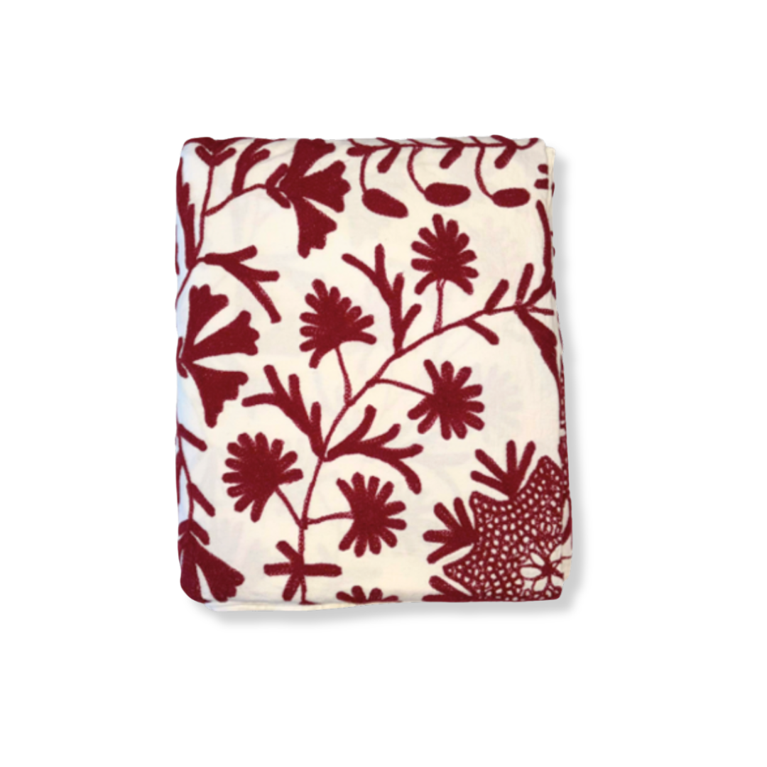 Archive Sale: Scarlett Suzani Tablecloth (180 x 300cm)