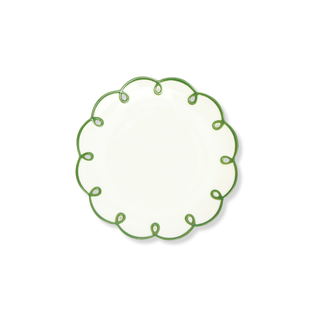 Rent: Green Swirl Edge Bread (20cm)