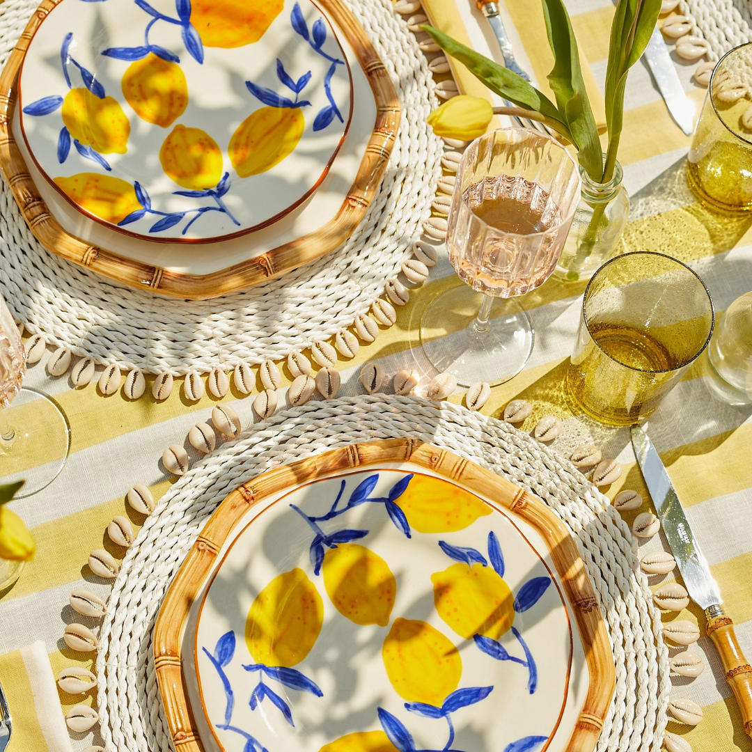 Rent: Positano Yellow Tablecloth