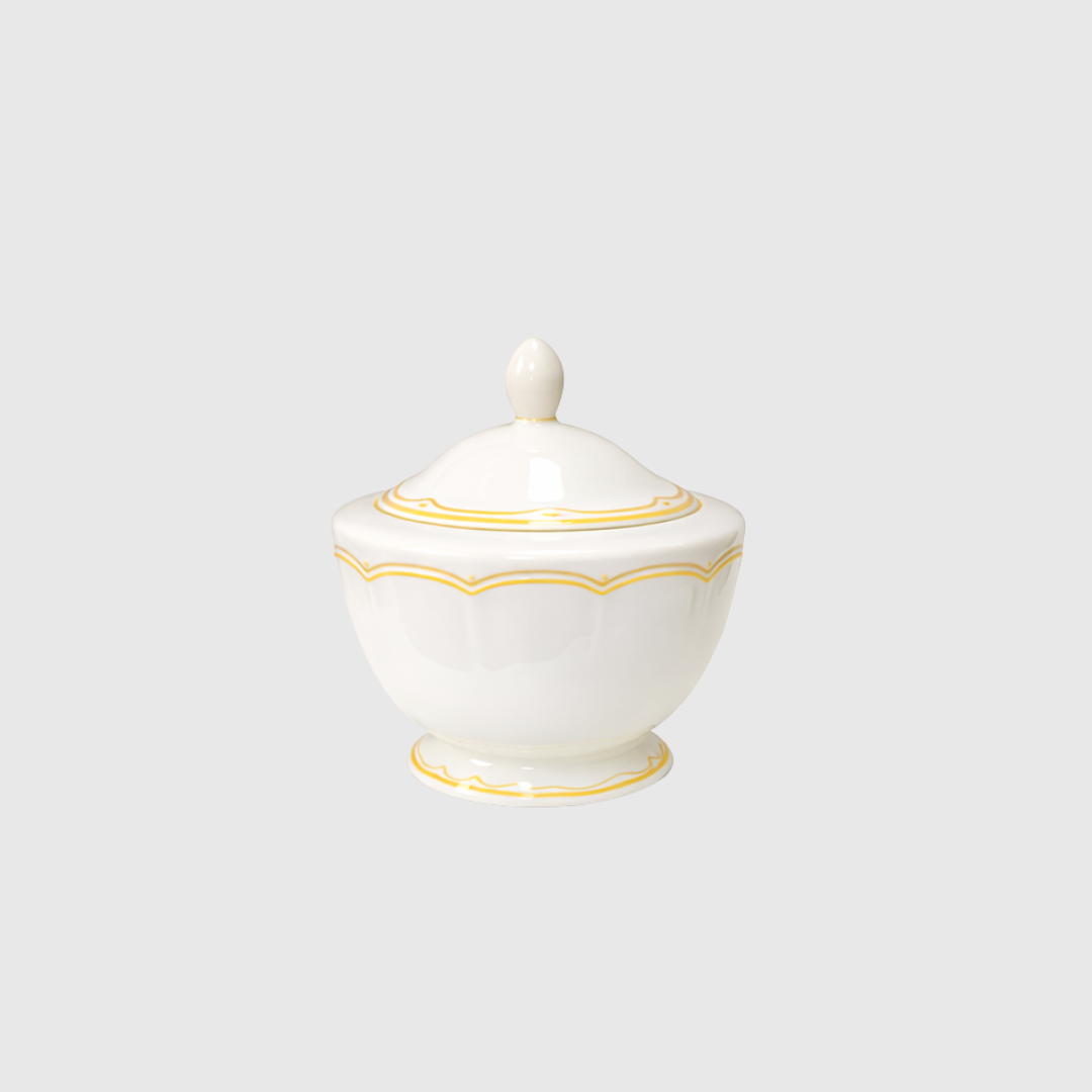 Provence Yellow Sugar Pot - 11.5cm