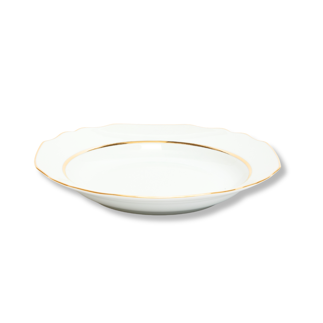 Rent: Vienna Gold Soup Plate (23cm)