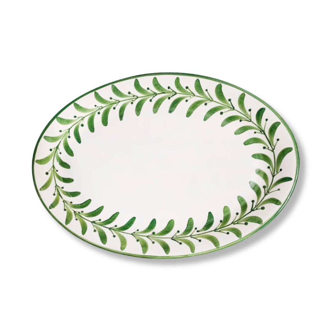 Rent: Aria Green Platter (35.5cm)