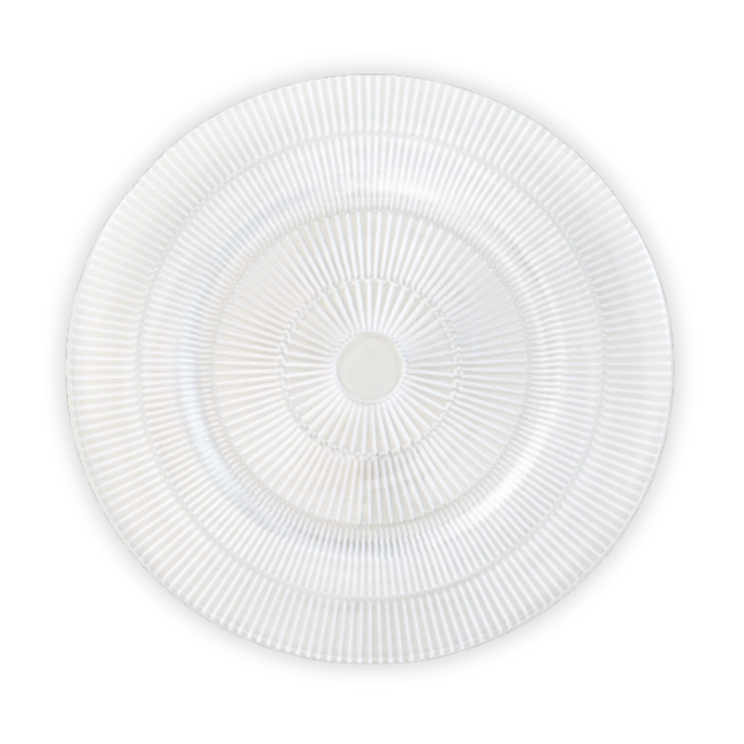 Rent: Soleil Glass Charger (32cm)