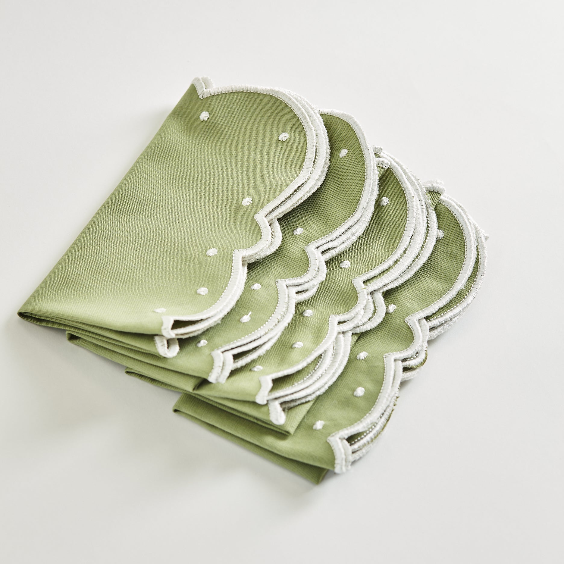 Margaux Sage Napkin (set of 4) - Preloved