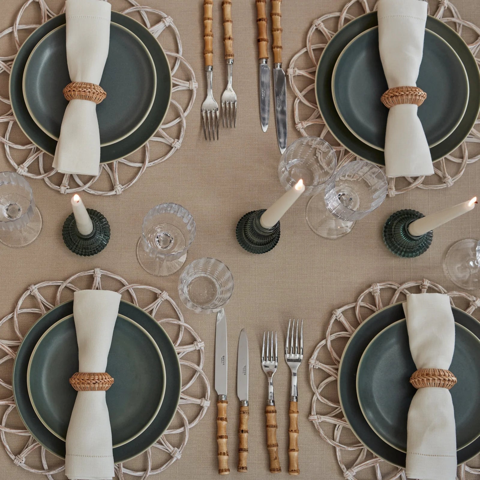 Rent: White Portofino Placemat (34cm)