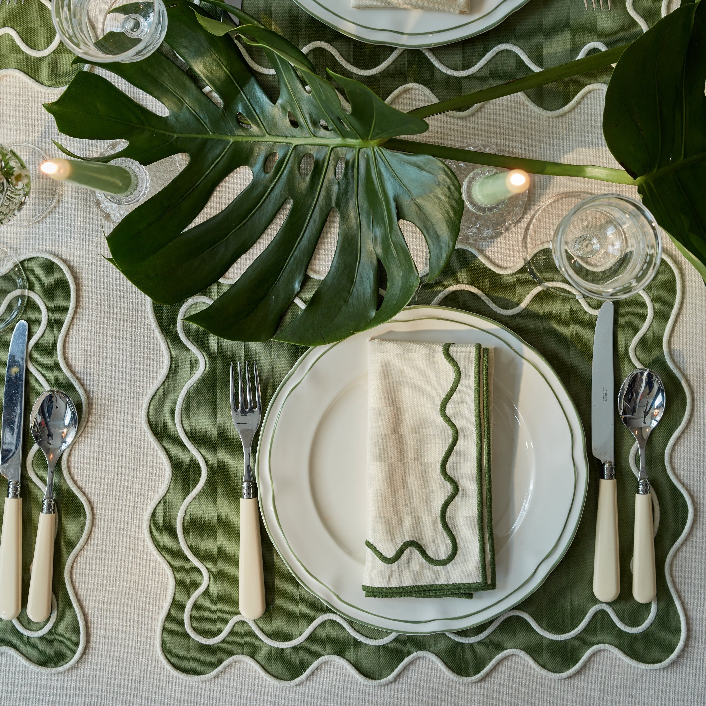 Provence Green Starter Plate (set of 4)