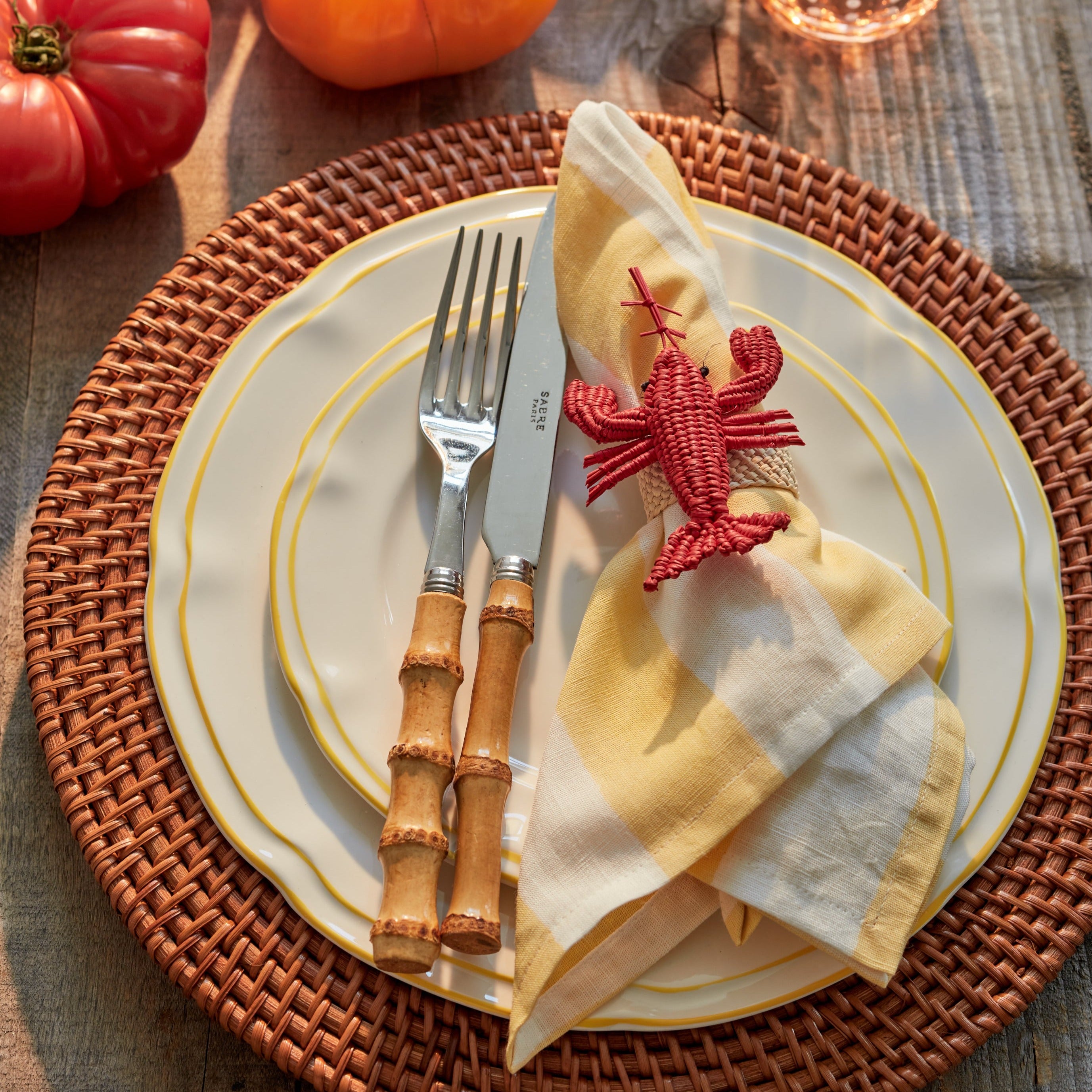 Provence Yellow Charger - 30cm