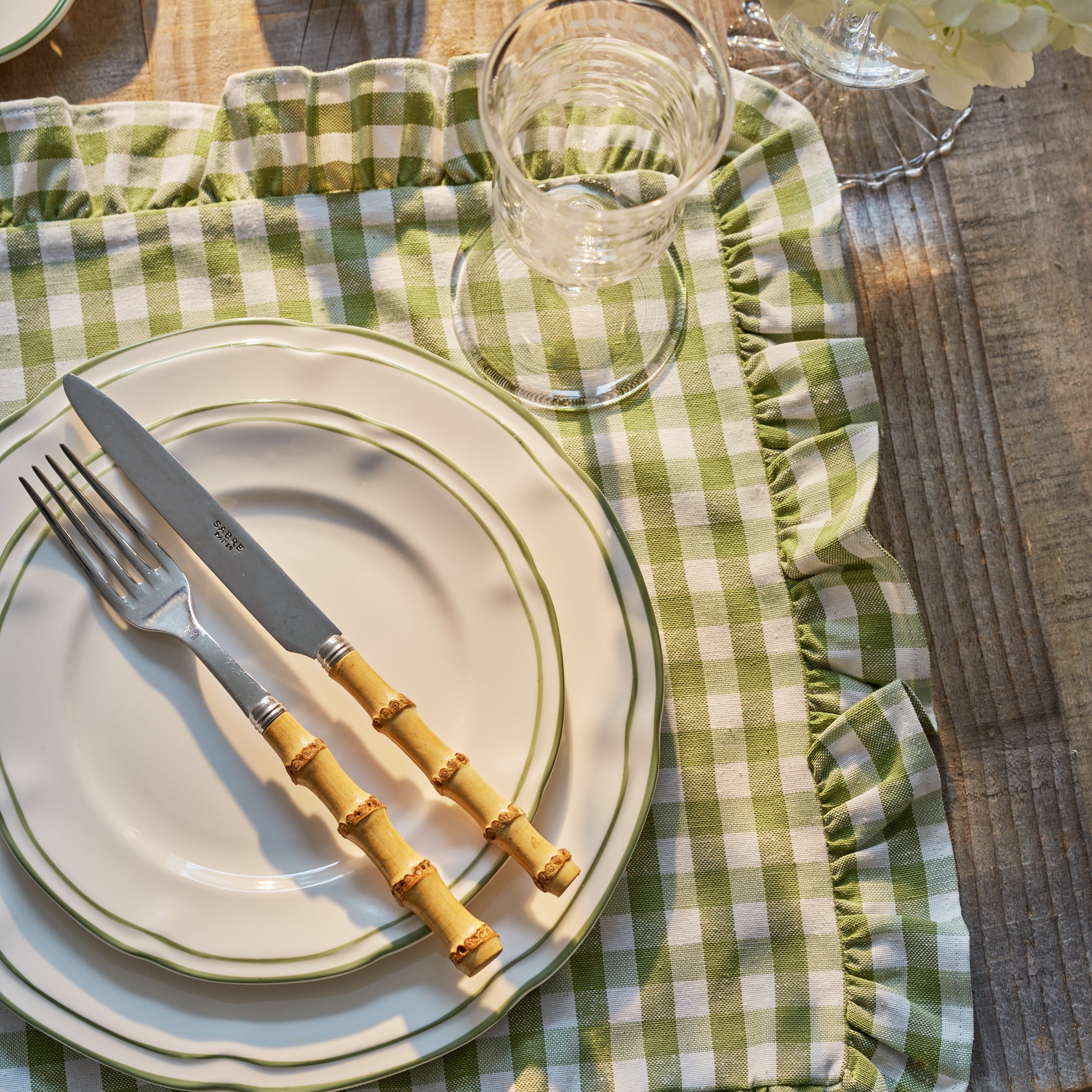 Provence Green Charger - 30cm