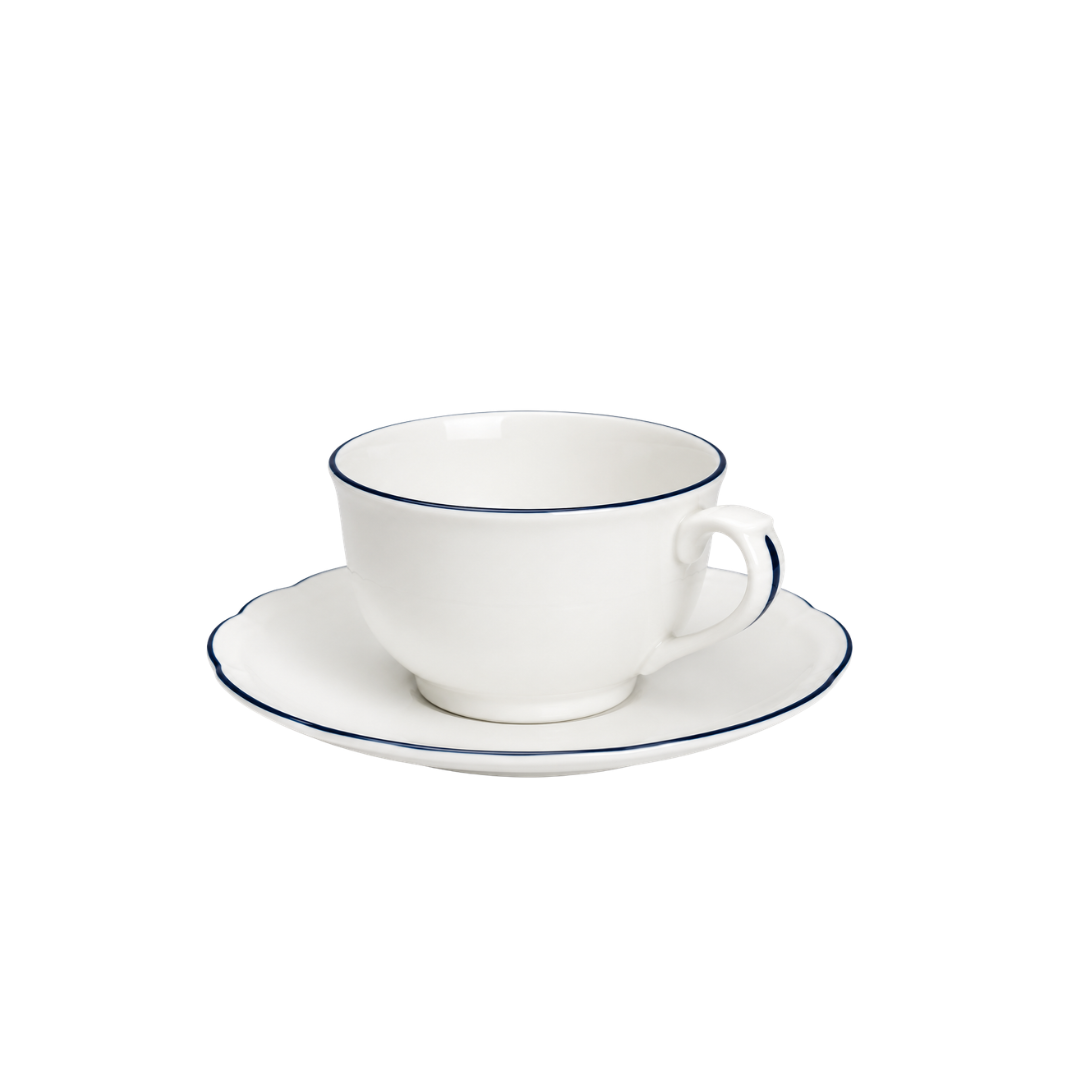 Rent: Bleu Coffee Cup & Saucer