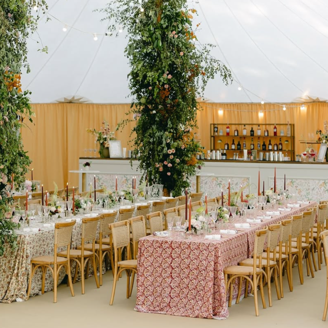 Rent: Dahlia Tablecloth