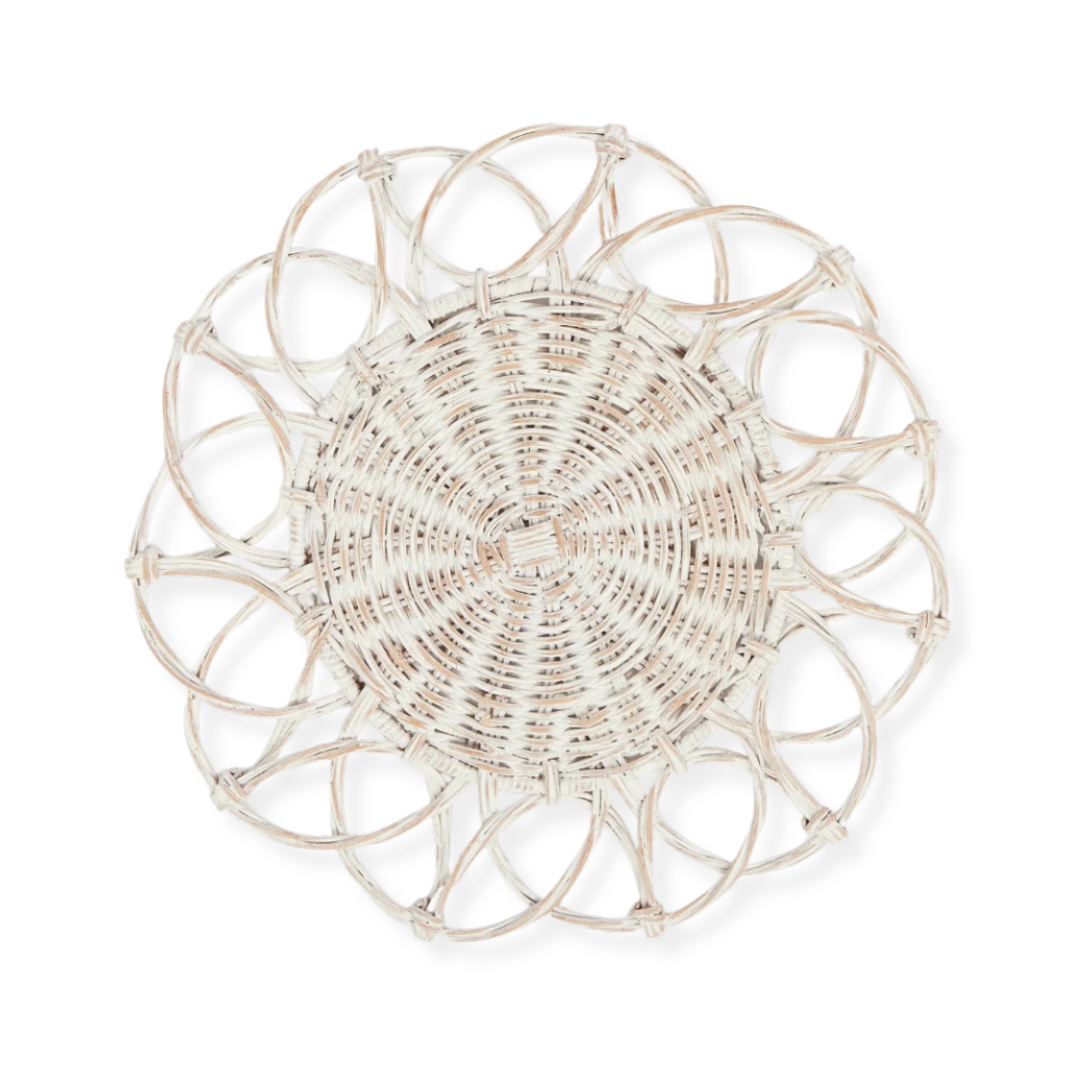 Rent: White Portofino Placemat (34cm)