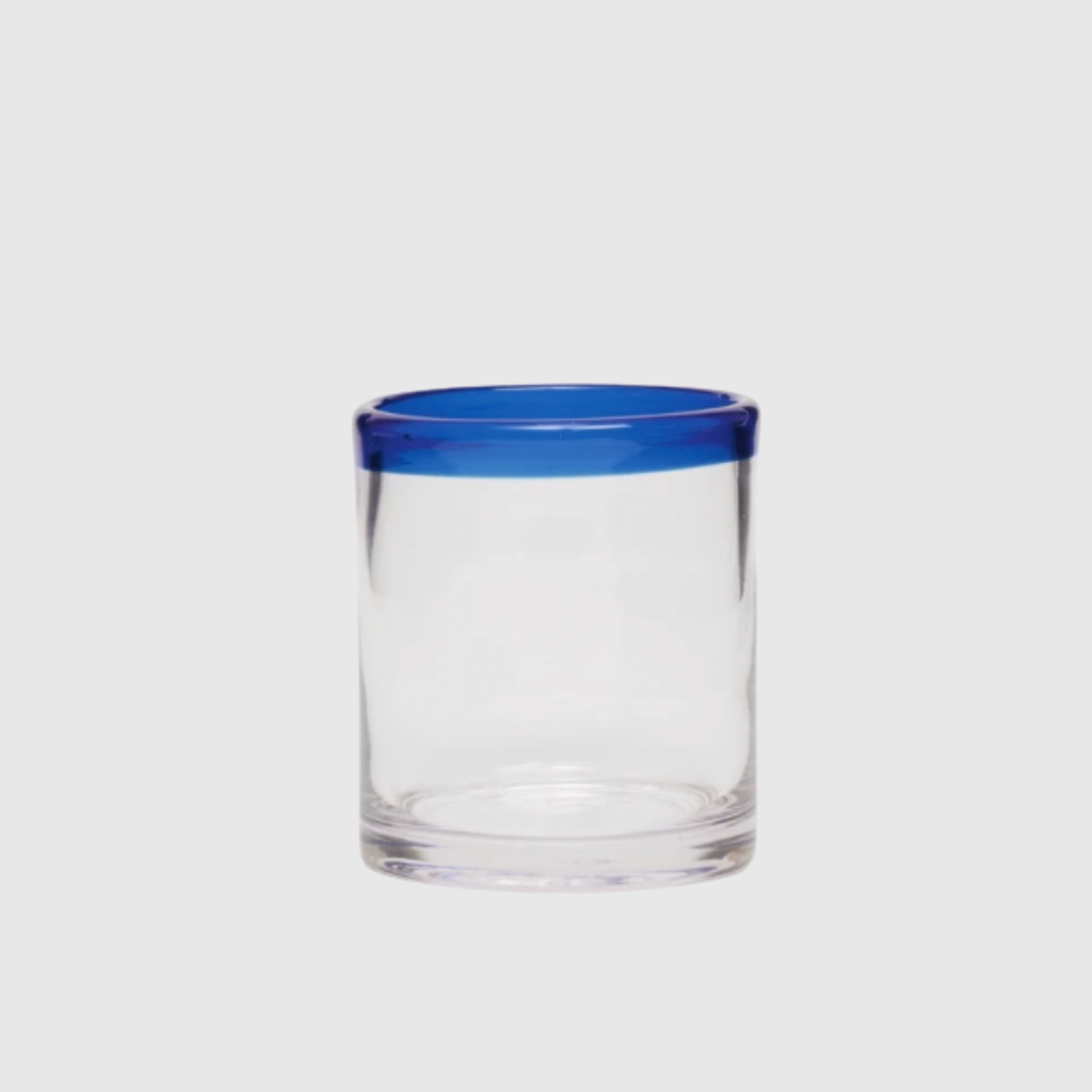 Blue Rim Tumbler