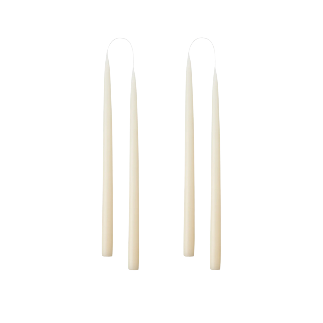 Non-Drip Tapered Candles - 20cm