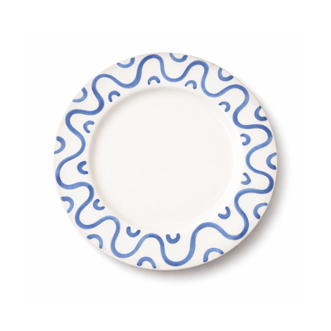 Rent: Wave Blue Dinner (27cm)