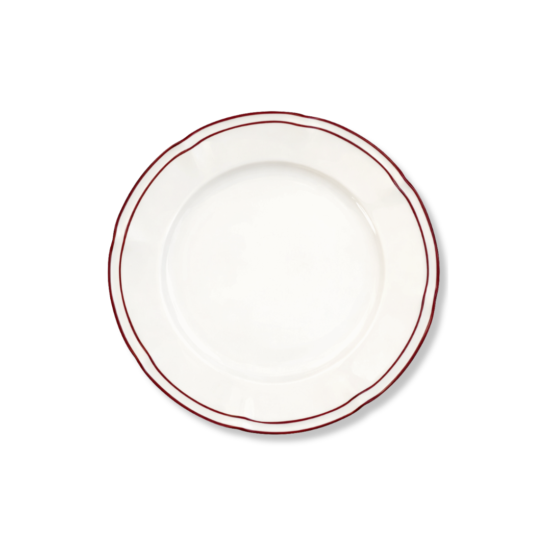 Wholesale: Provence Burgundy Dessert - 19.5cm
