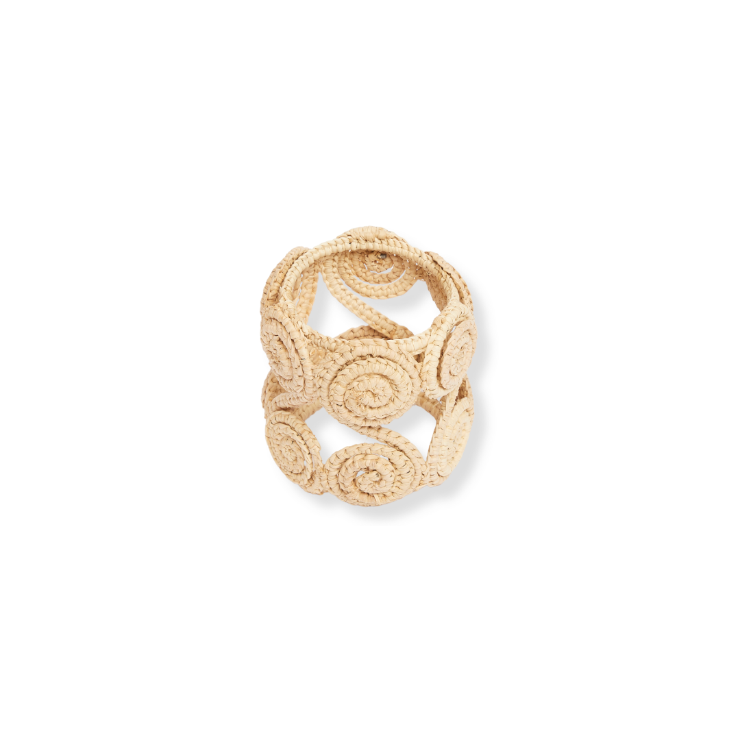 Rent: Swirl Wicker Napkin Holder