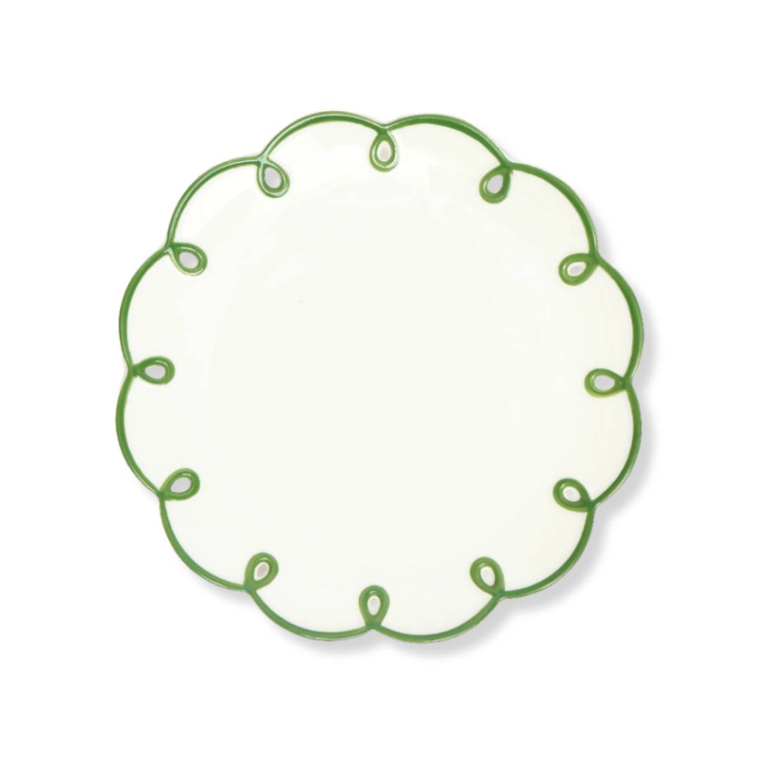 Rent: Green Colette Dinner (28cm)