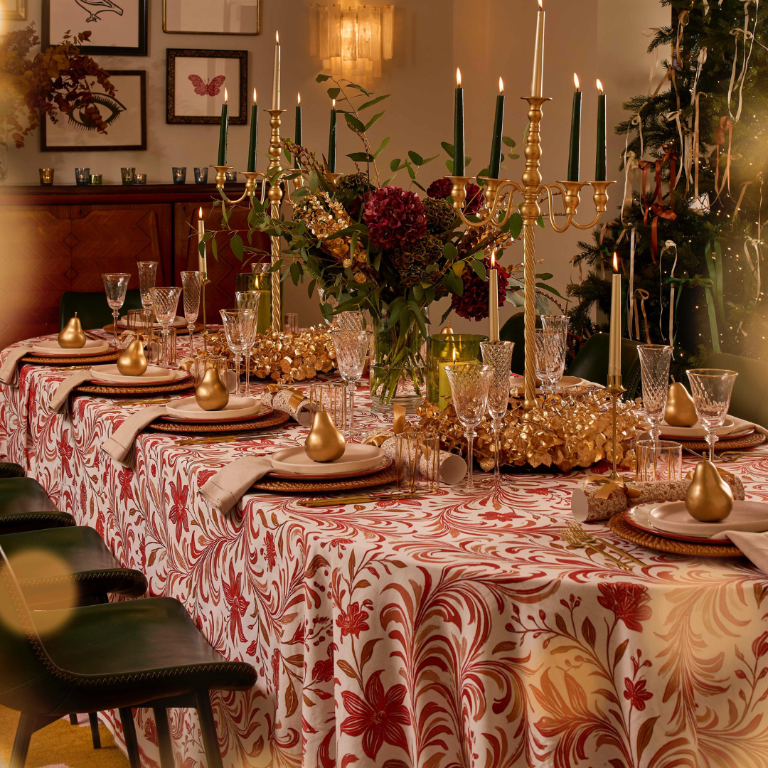 Siena Swirl Tablecloth - 235 x 335cm