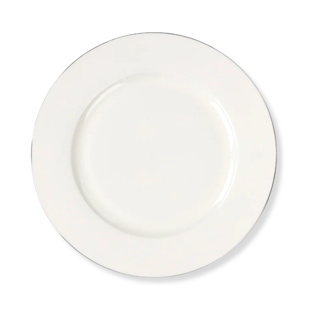 Rent: Selene Silver Charger (30.5cm)