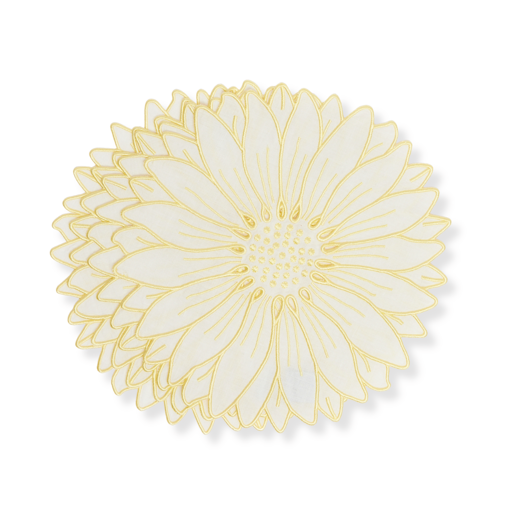 Rent: Margherita Yellow Placemat (40cm)