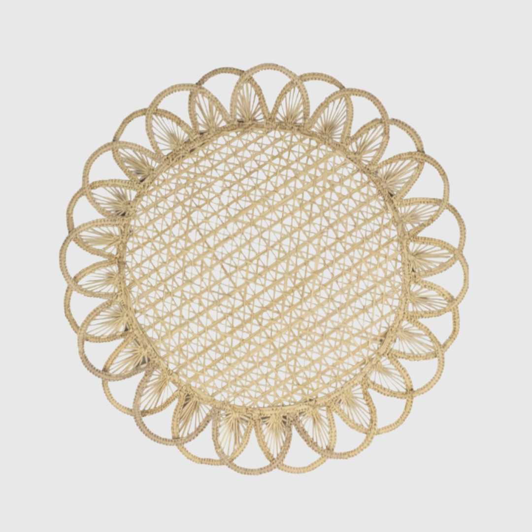Rent: Juniper Handwoven Natural Placemat