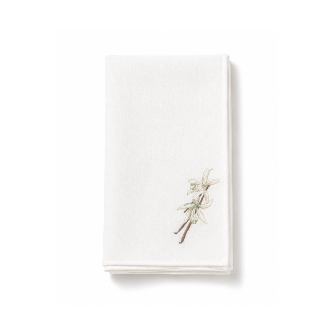 BESPOKE EMBROIDERED NAPKINS