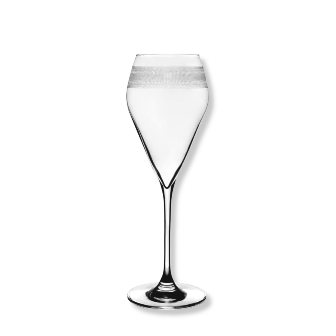 Rent: Etched Champagne Flute (21cm)
