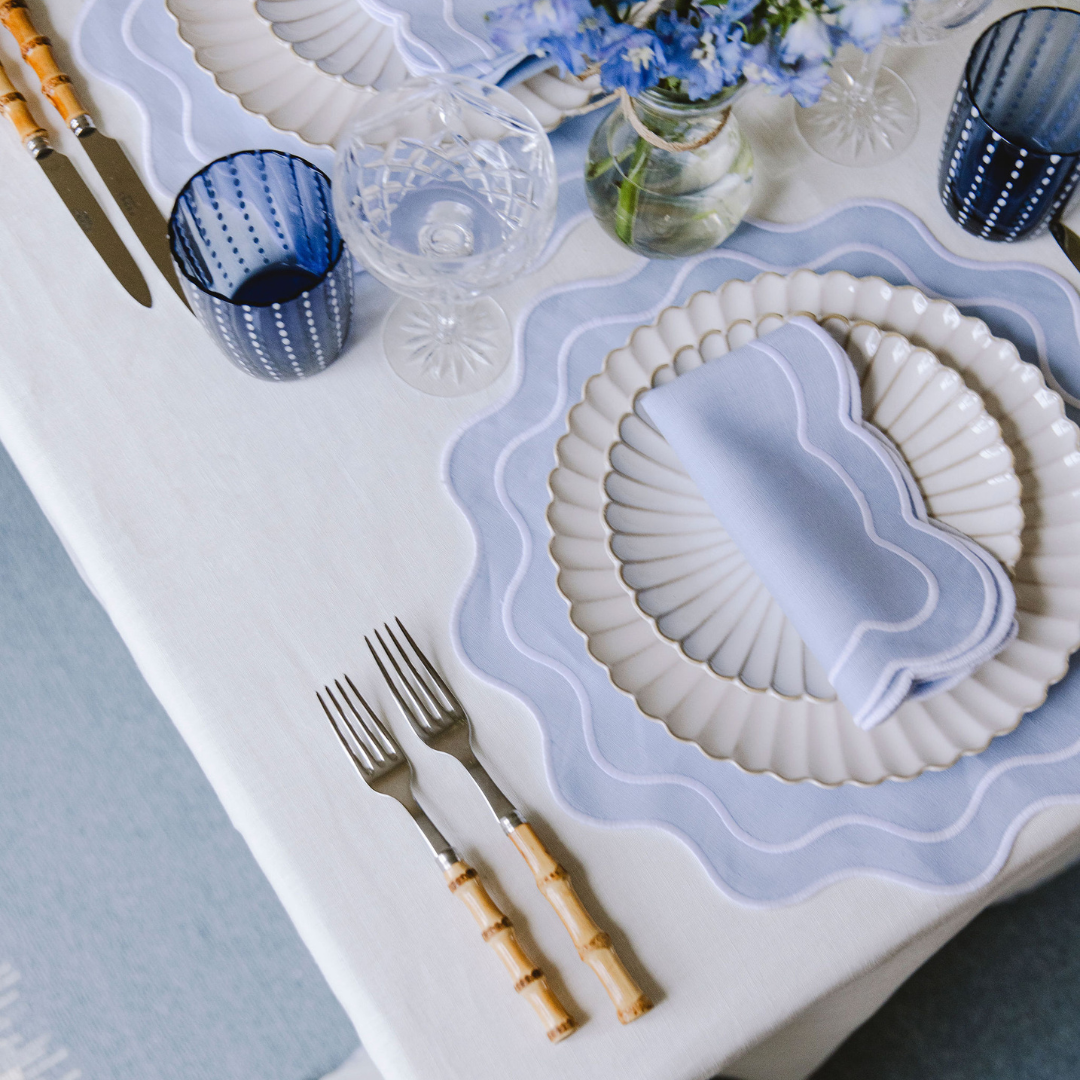 Rent: Bella Blue Napkin (40x40cm)