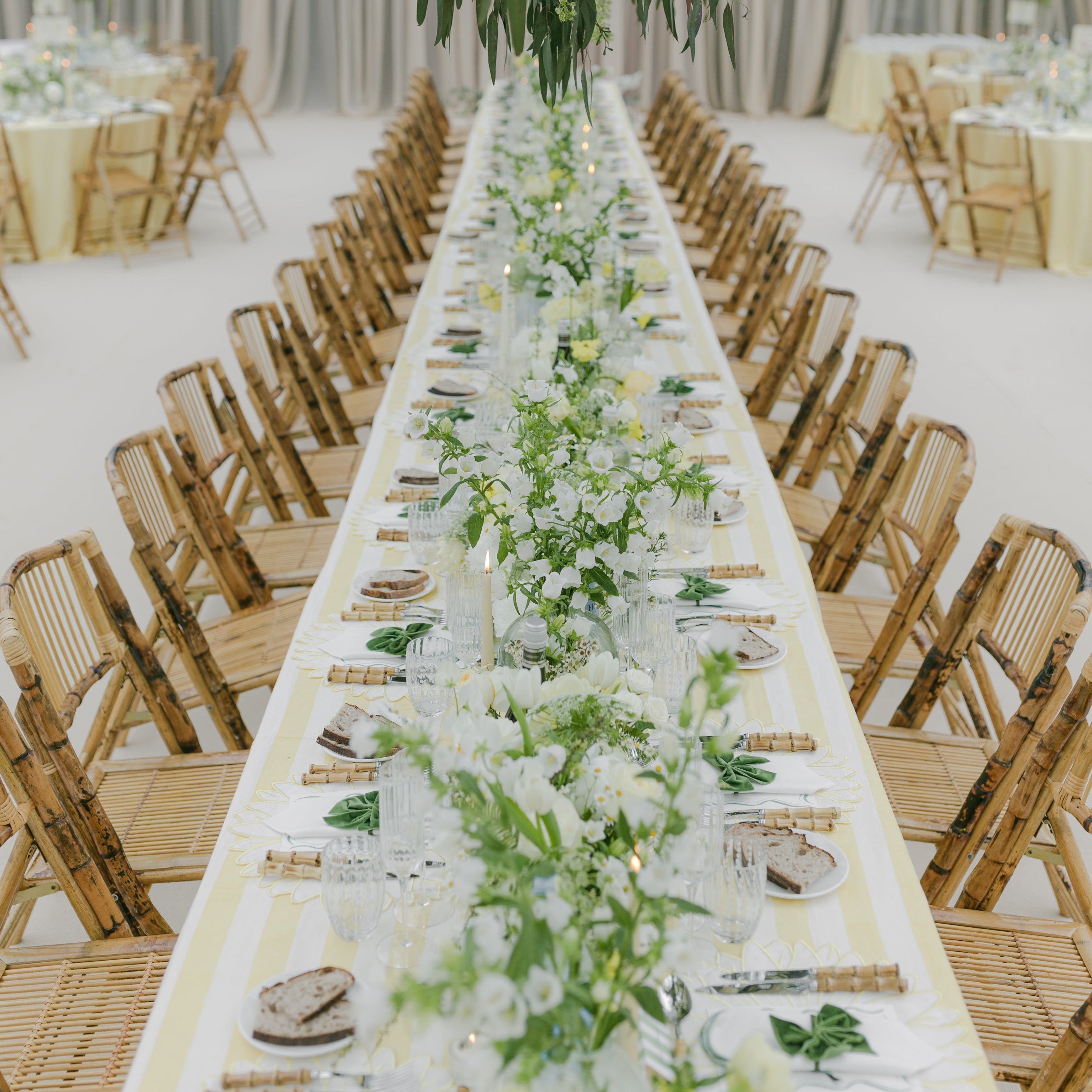 Rent: Margherita Yellow Placemat (40cm)
