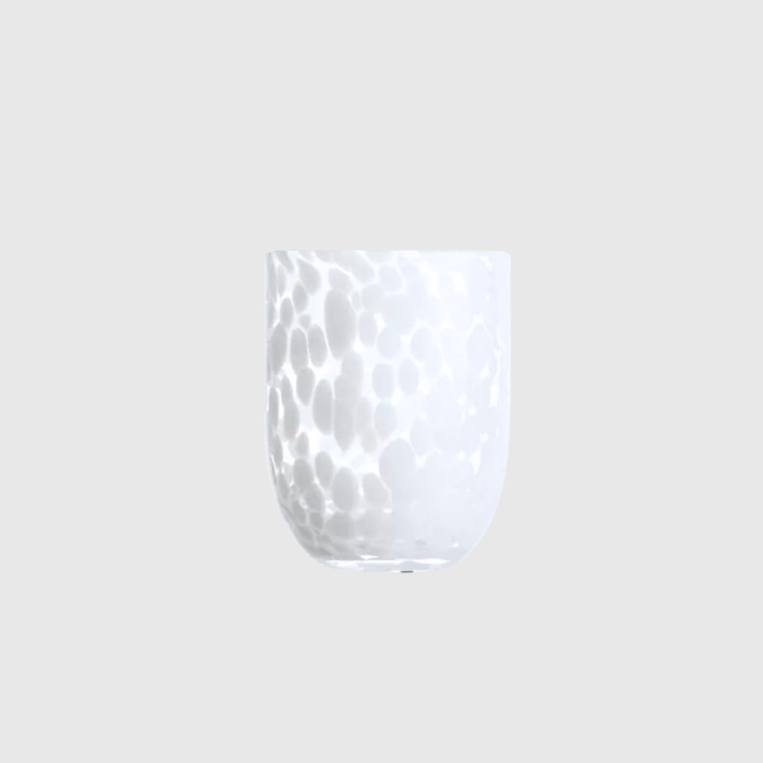 Rent: Dappled White Glass