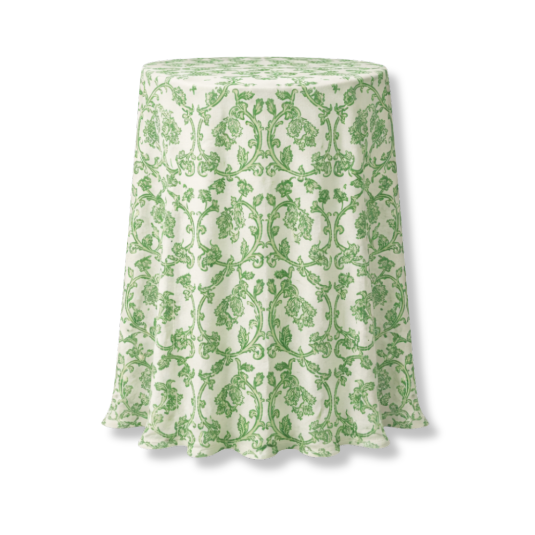 Rent: Lola Vine Poseur / Small Round Tablecloth