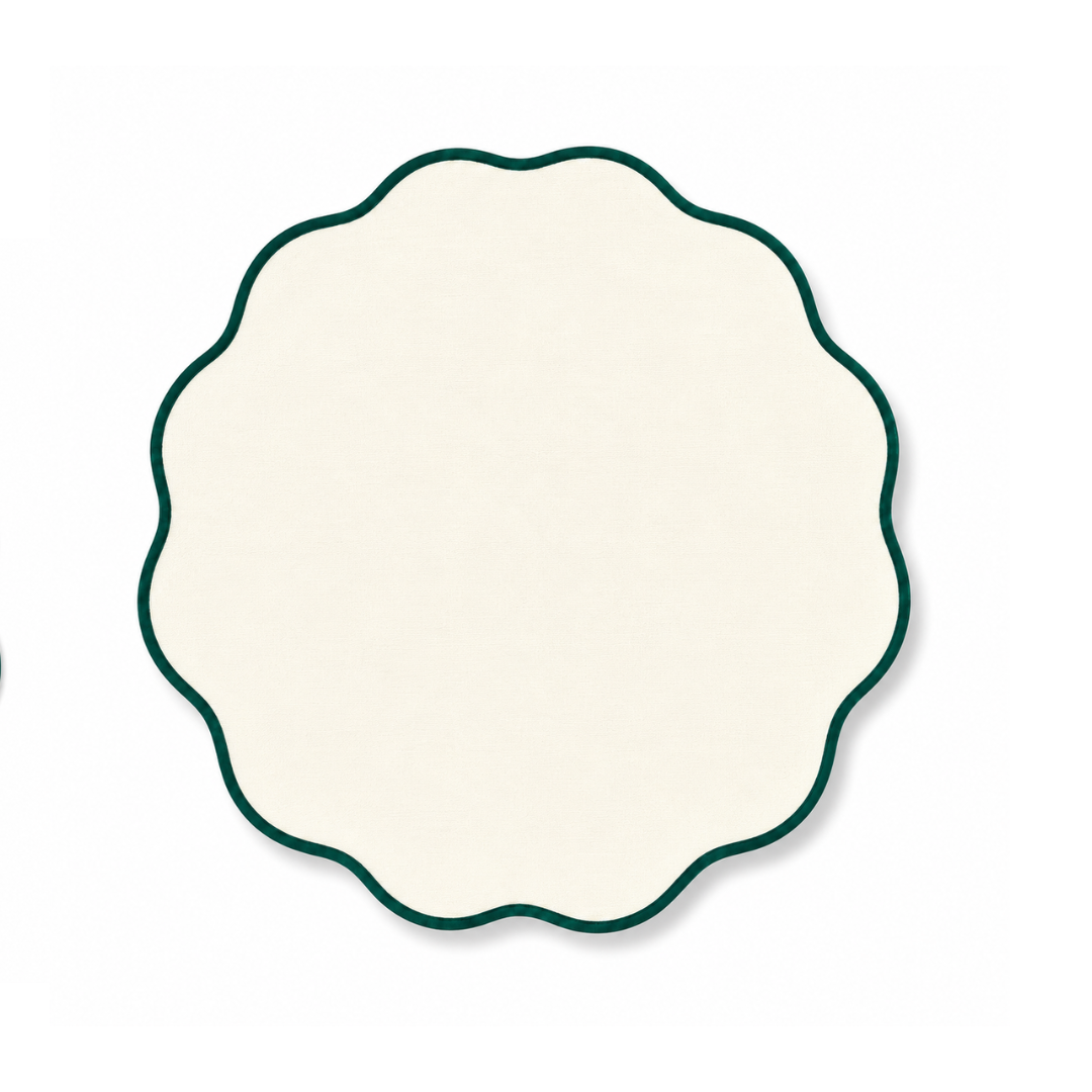 Rent: Jade Green Placemat (38cm)