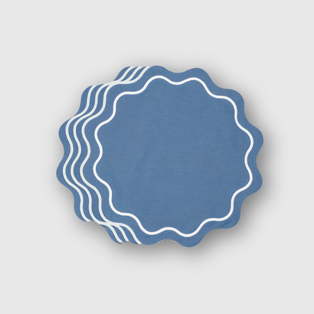 Embroidered Skye Placemats (Set of 4)