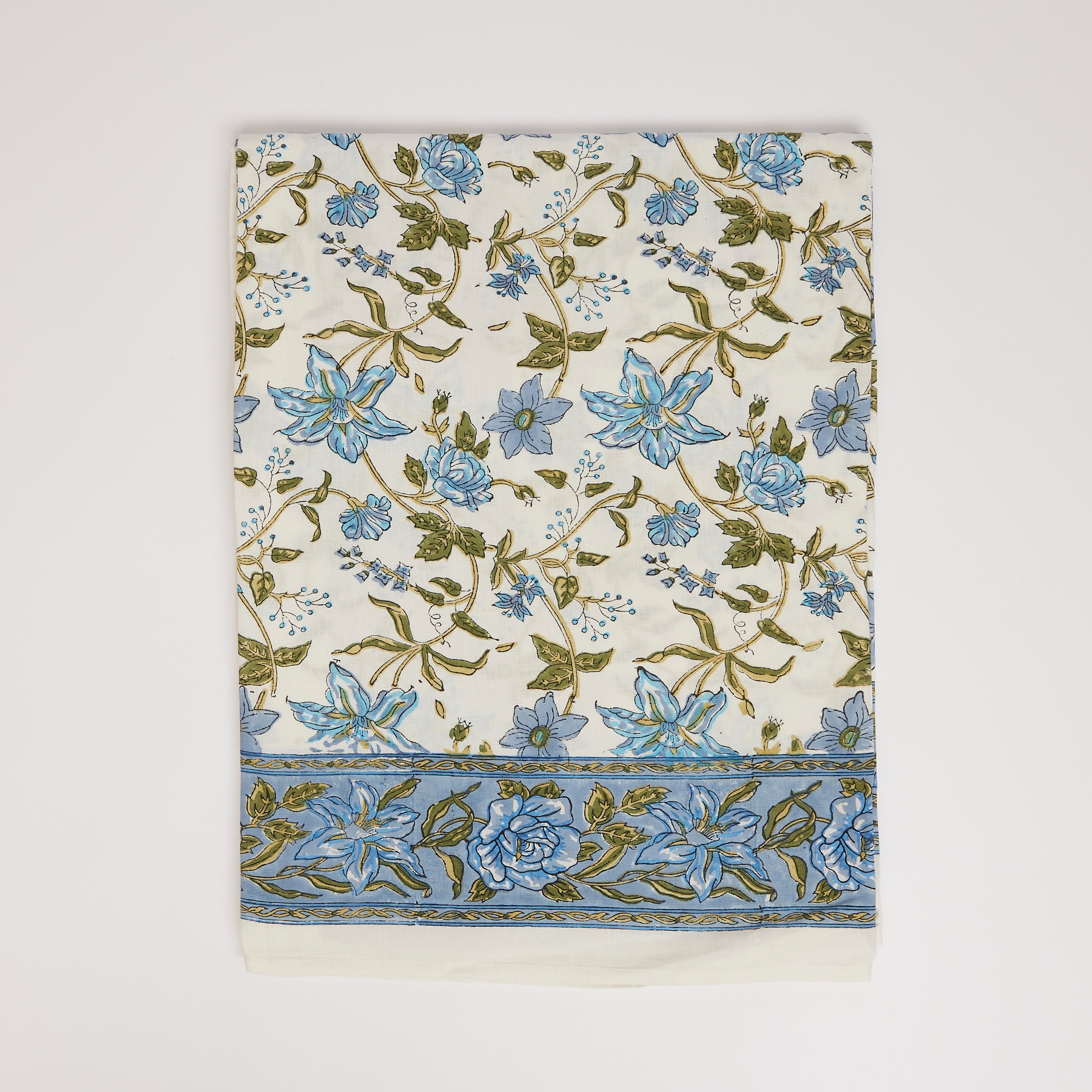 Rent: Allegra Blue Tablecloth