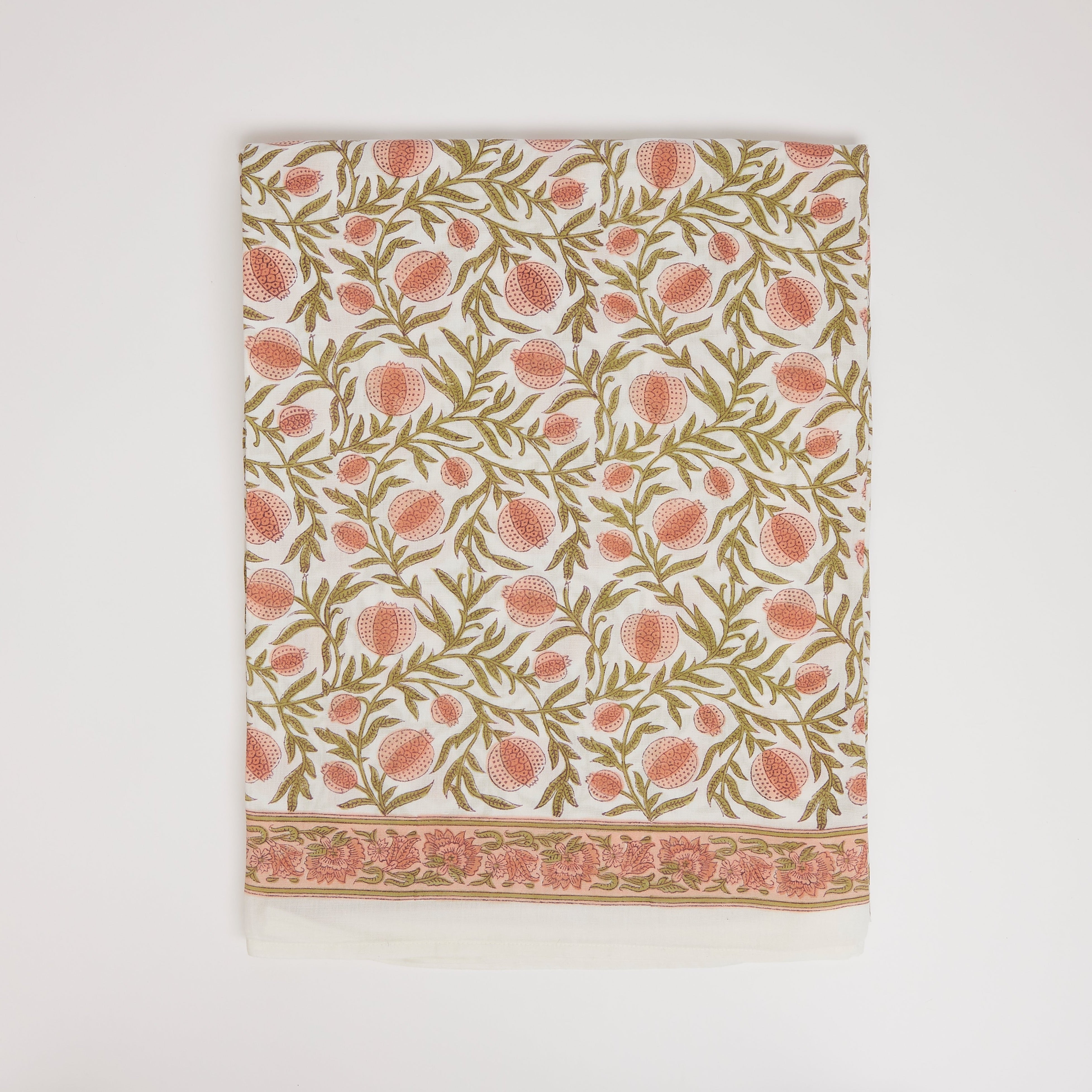 Rent: Alana Pink Pomegranate Tablecloth