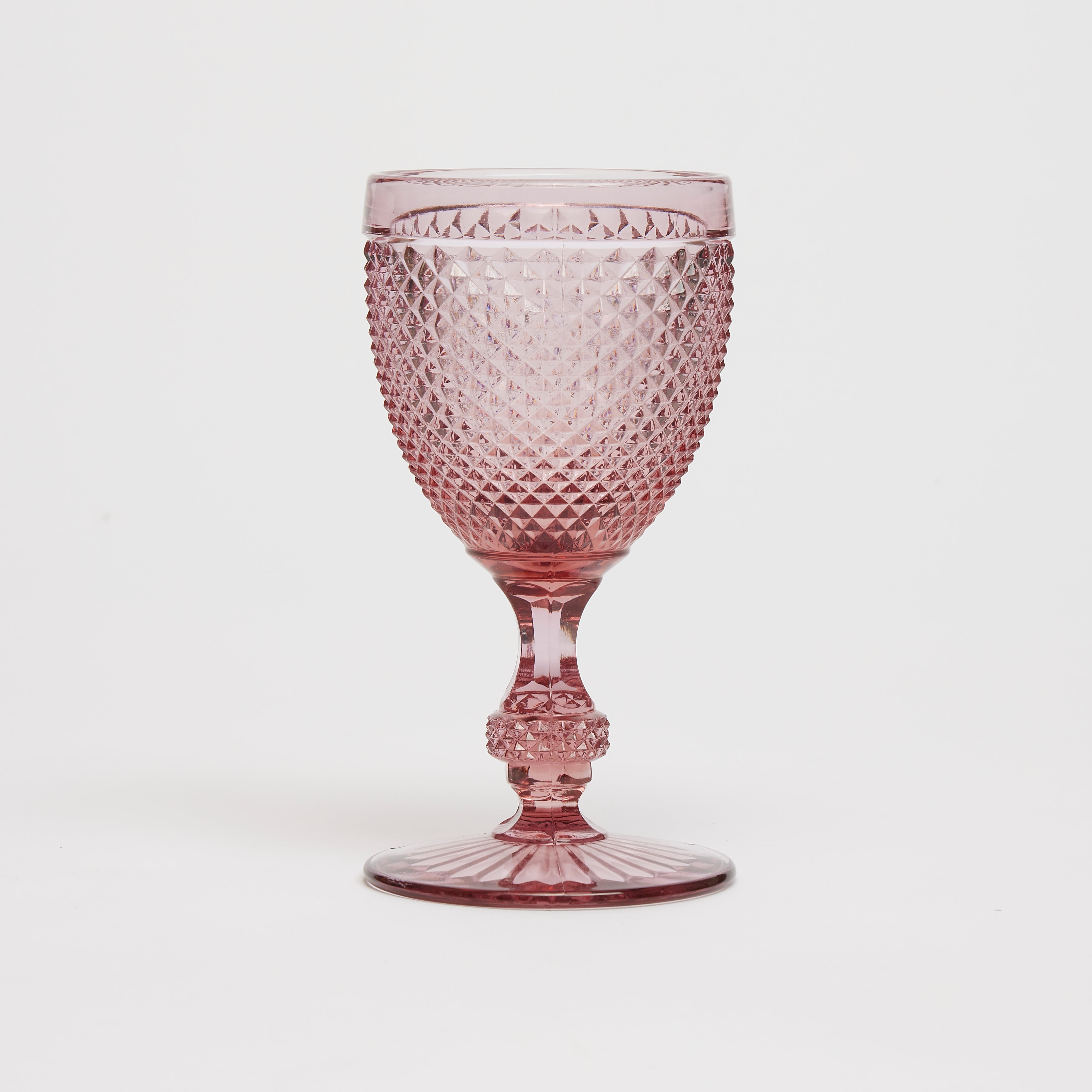 Rent: Small Purple Vintage Wine Glass