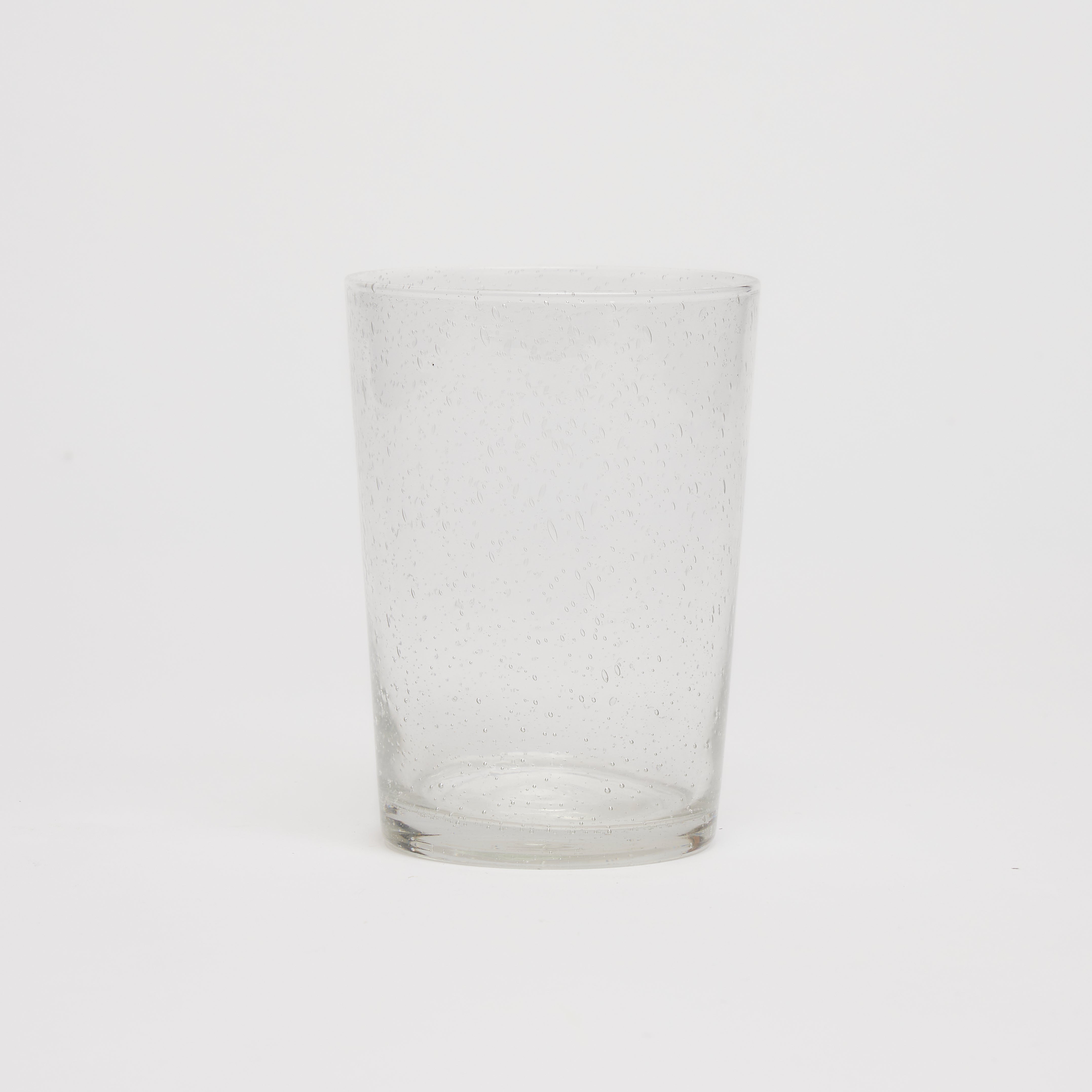Clear Bubble Tumbler