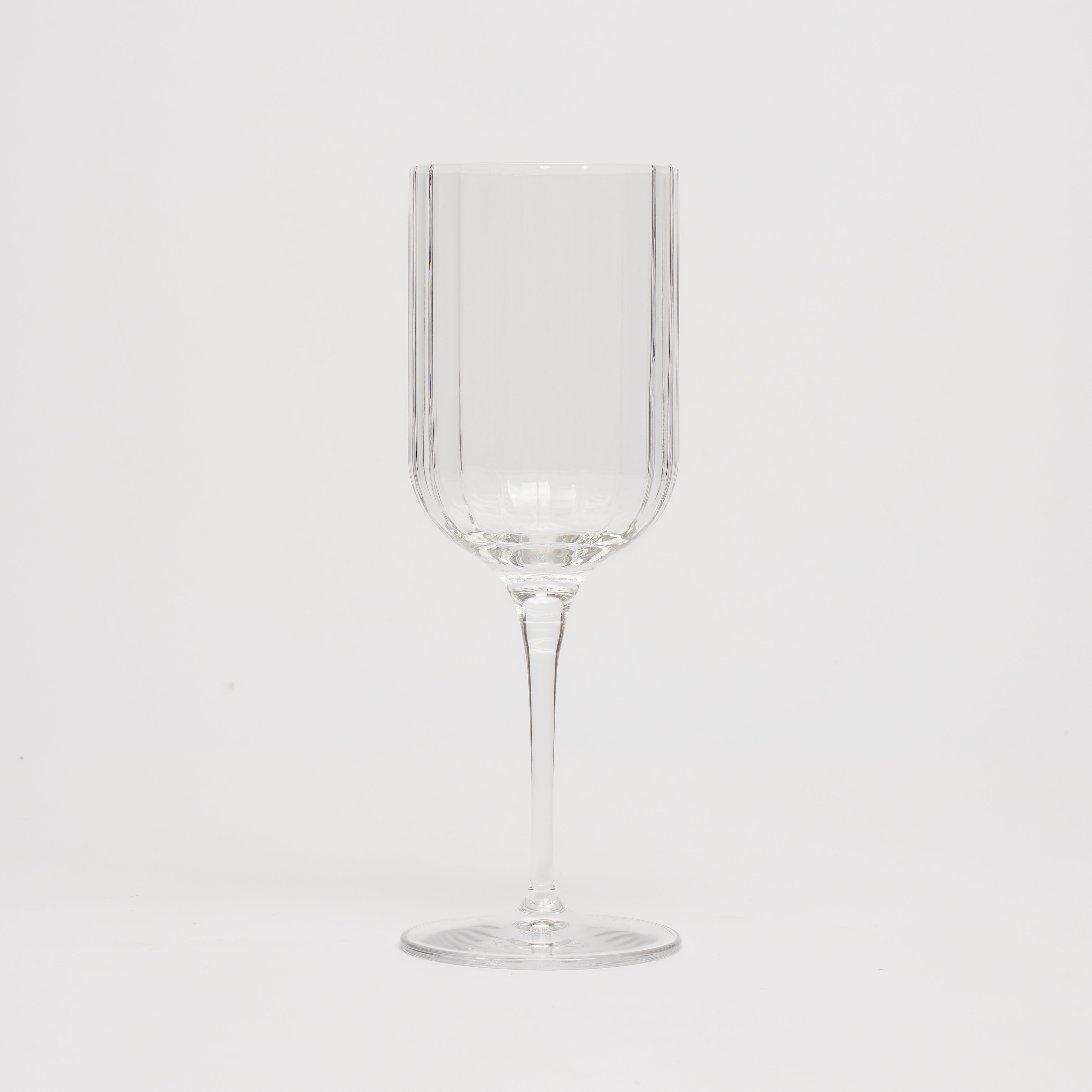 Rent: Ripple White Wine Glass