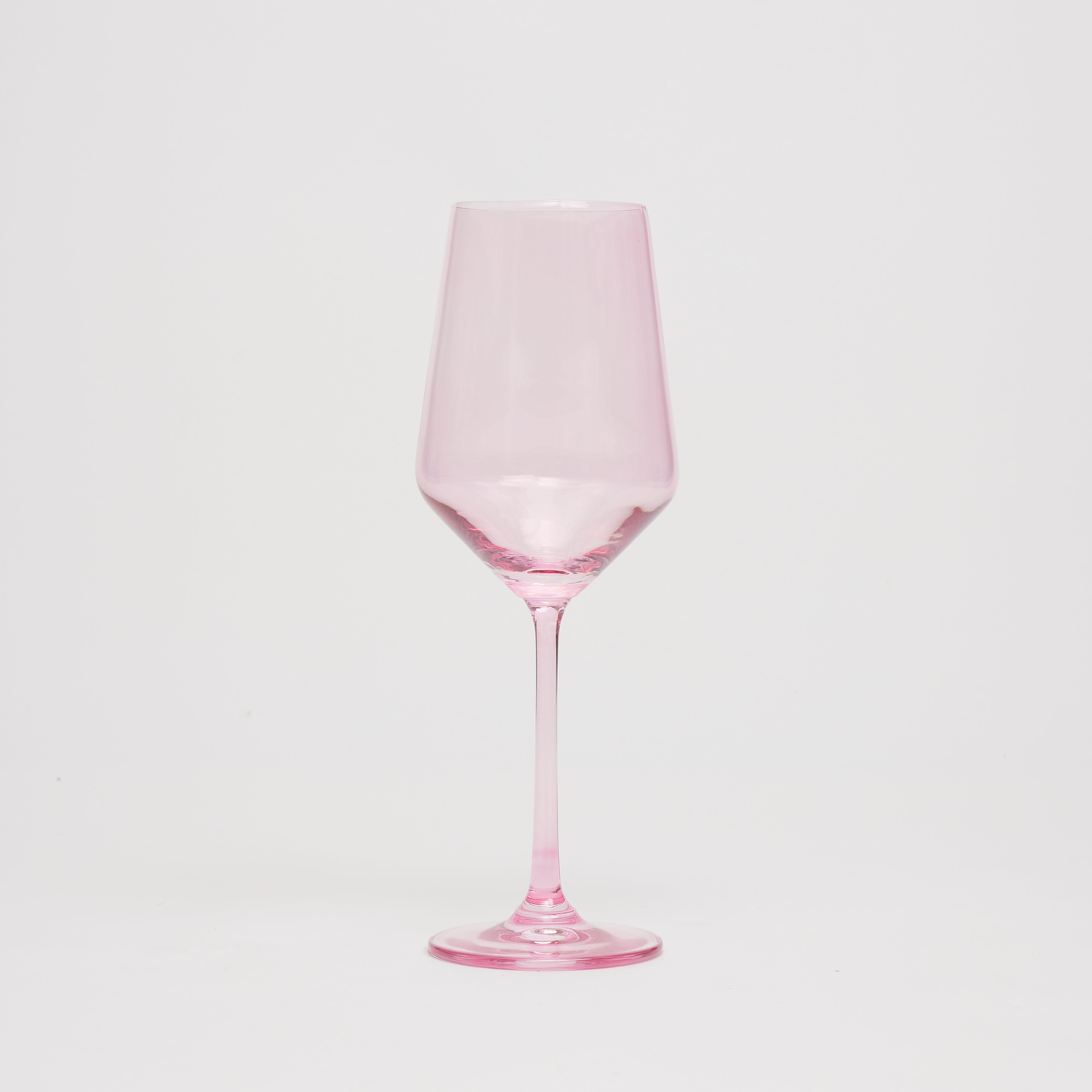 Rent: Pink Wine Glass