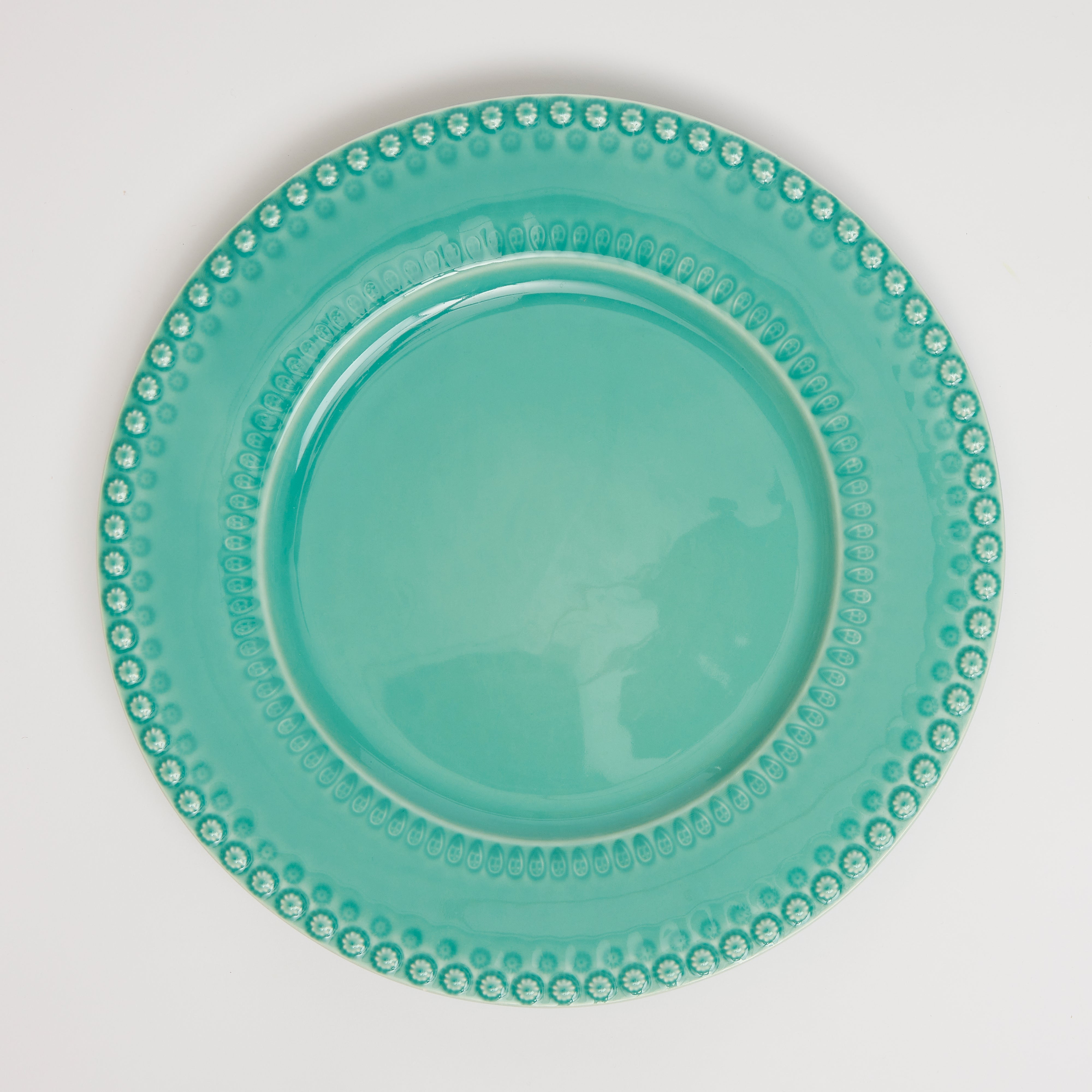 Fantasia Acqua Green Charger (set of 5) - Preloved