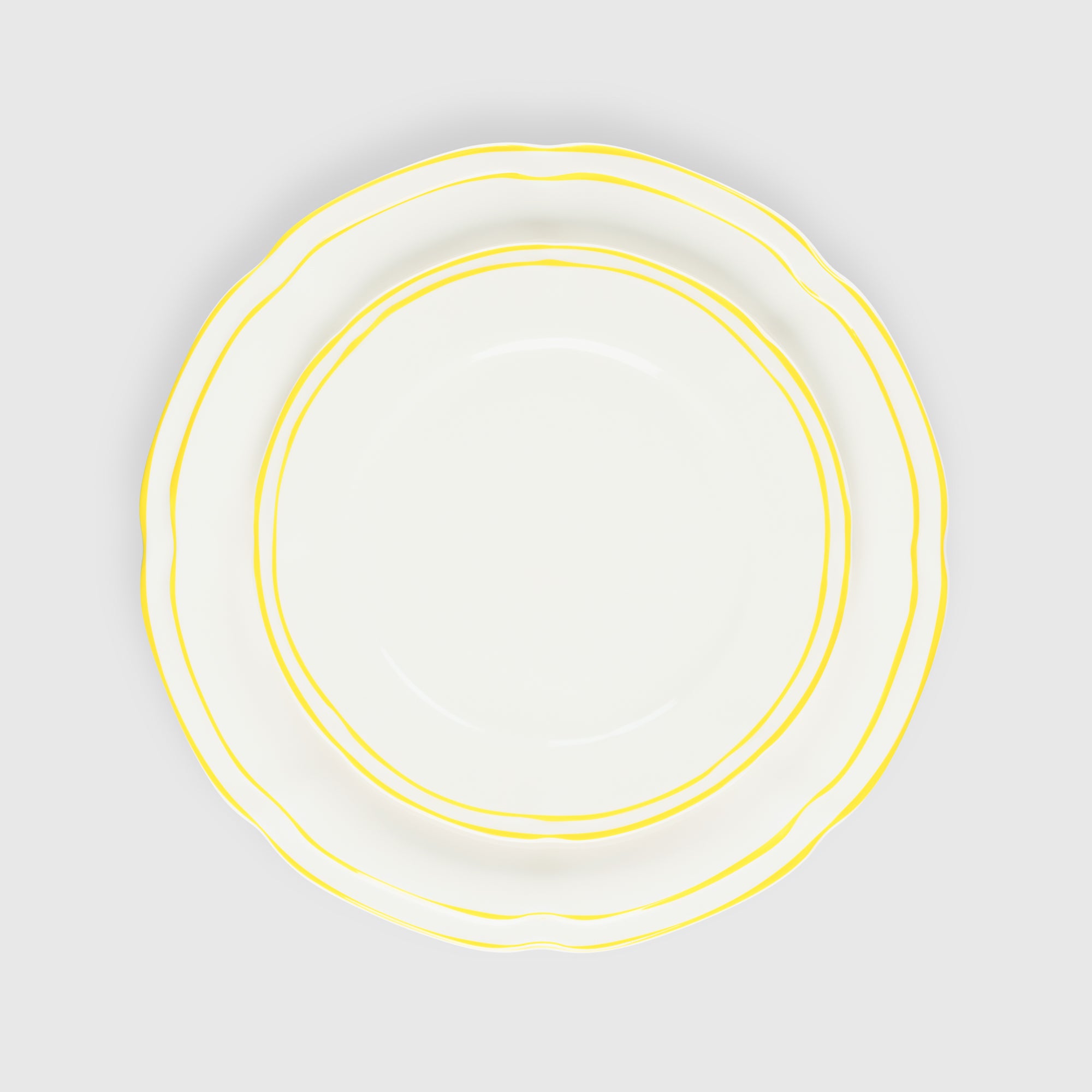 Provence Yellow Starter Plate (set of 4)