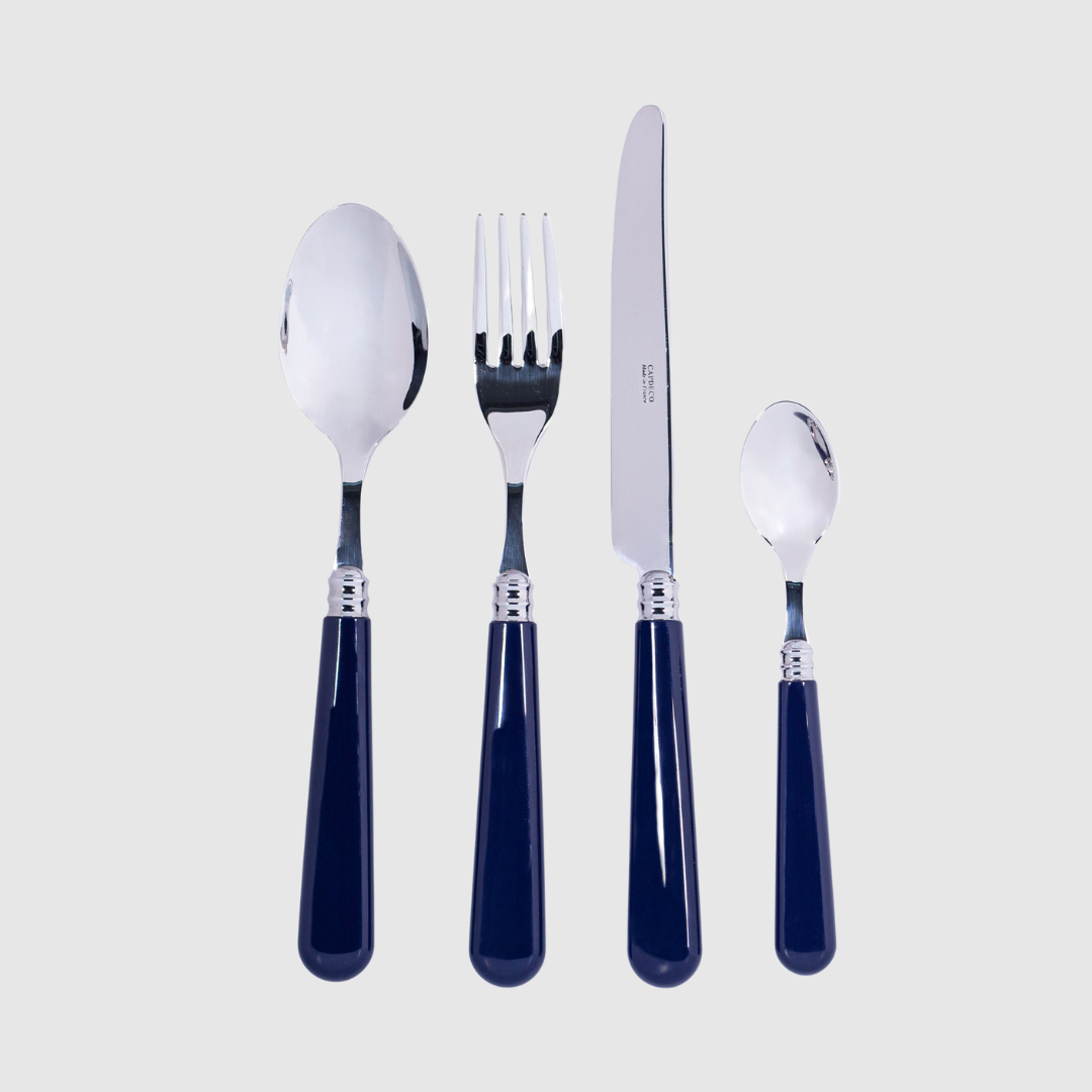 Navy Blue Cutlery (Set of 4)