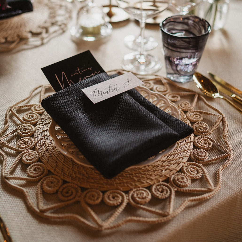 Rent: Woven Hearts Placemat (41cm)
